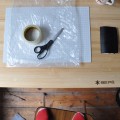 Materials Needed to Make a Plastic See-Thru Envelope